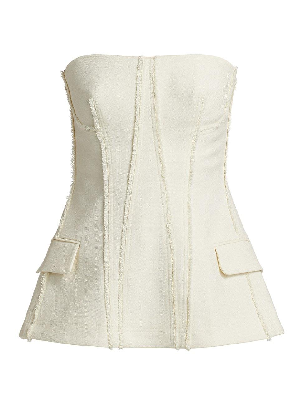 Womens Lupita Bustier Strapless Top Product Image