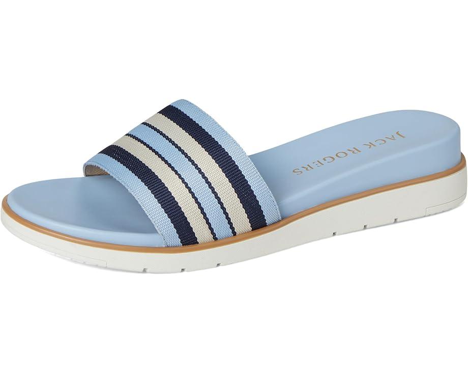 Somerset Slide - Nappa/Raffia Product Image