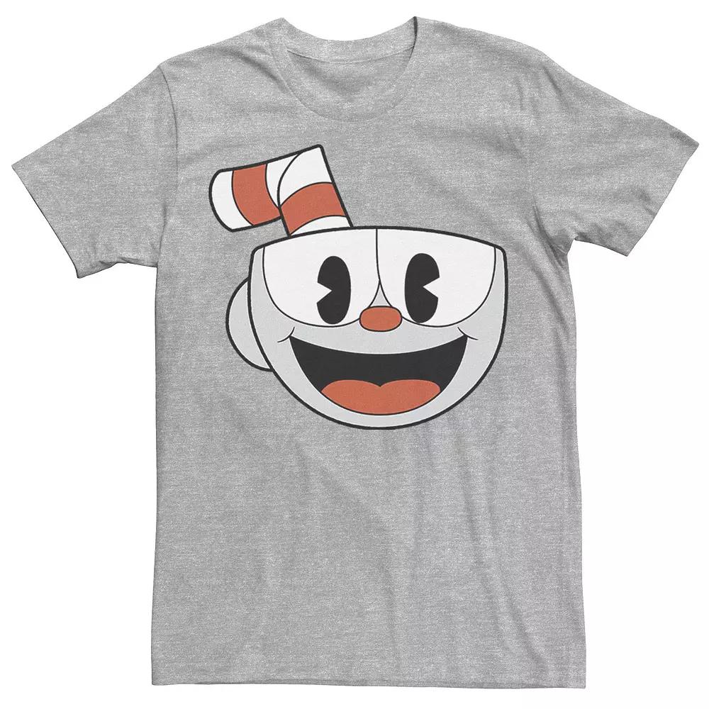 Men's The Cuphead Show Big Smiling Face Video Game Tee,  Product Image