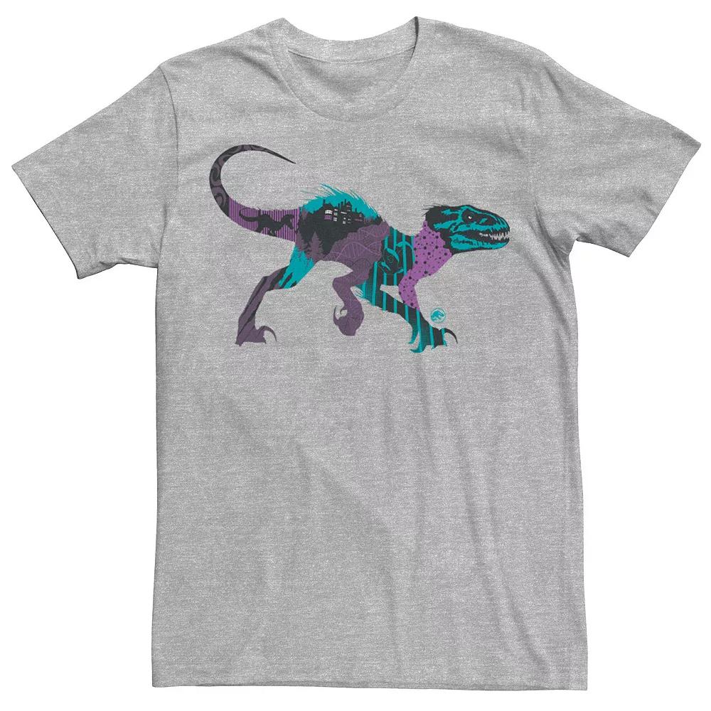 Men's Jurassic World Raptor DNA Scene Fill Tee,  Product Image
