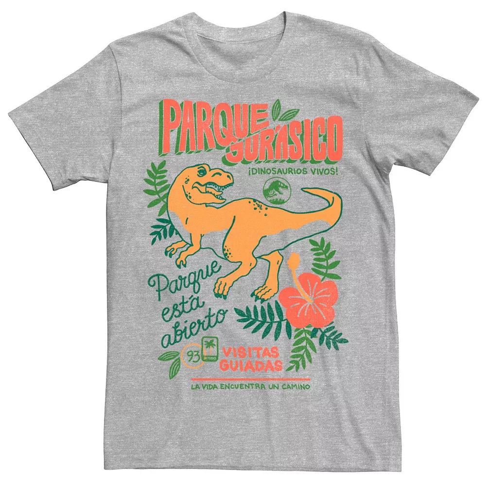 Men's Jurassic Park Spanish Opening Day Poster Tee,  Product Image