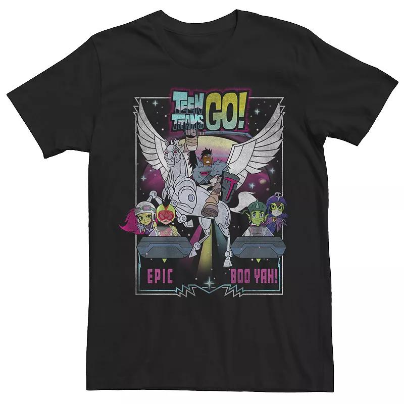 Men's Teen Titans Go Rock Poster Tee,  Product Image