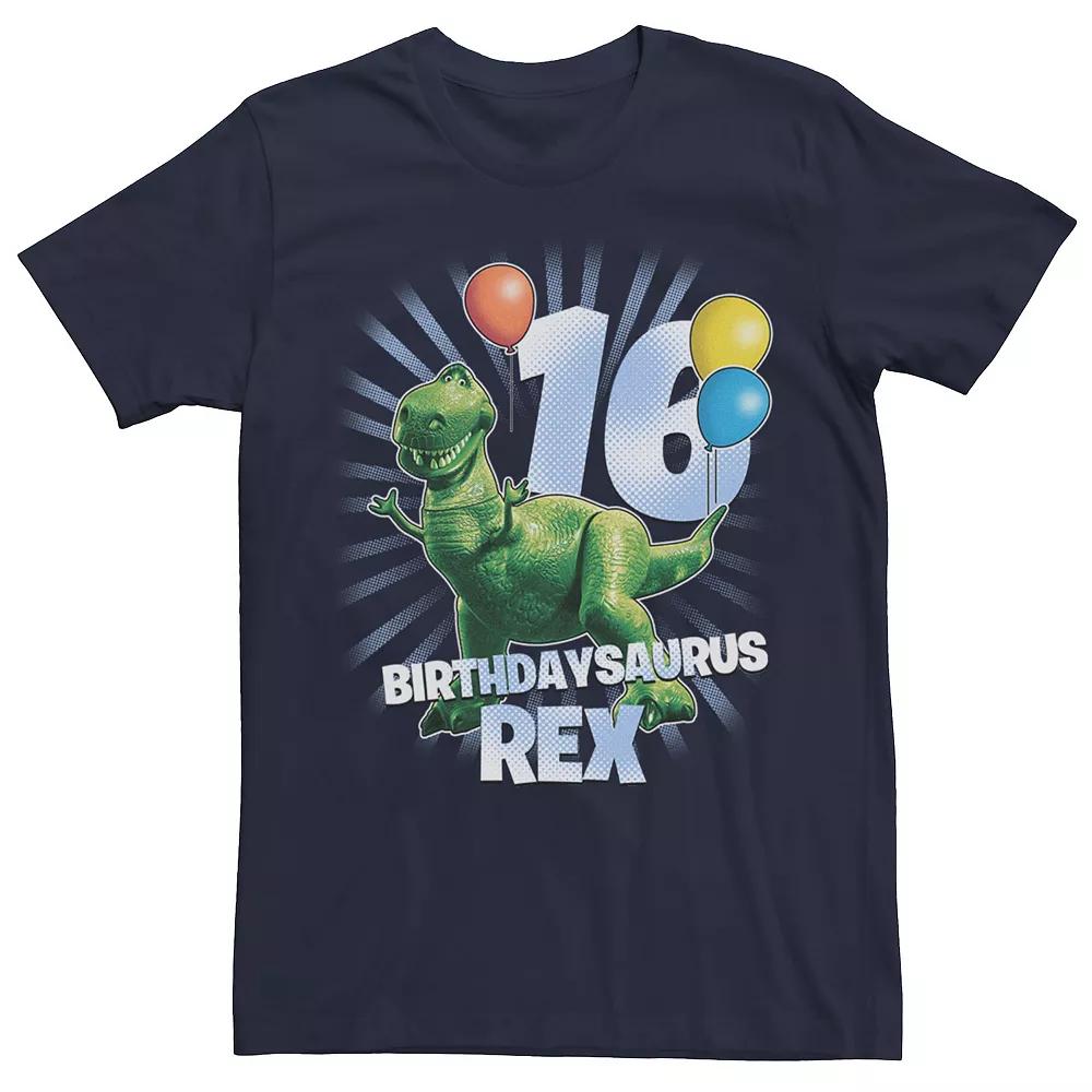 Disney / Pixar's Toy Story Rex Men's Birthdaysaurus 16th Birthday Tee,  Product Image