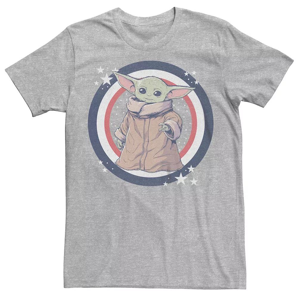 Men's The Mandalorian Fourth Of July Grogu Patriot Graphic Tee,  Product Image