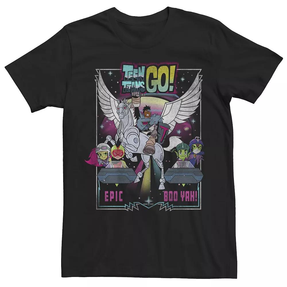 Men's Teen Titans Go Rock Poster Tee,  Product Image