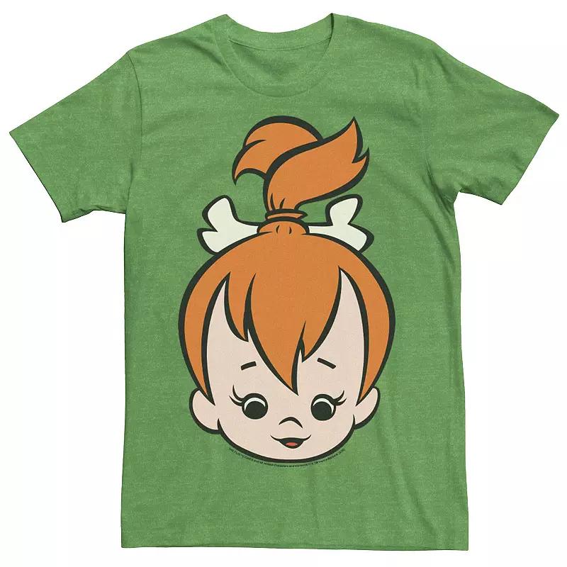 Men's The Flintstones Pebbles Big Face Tee,  Product Image