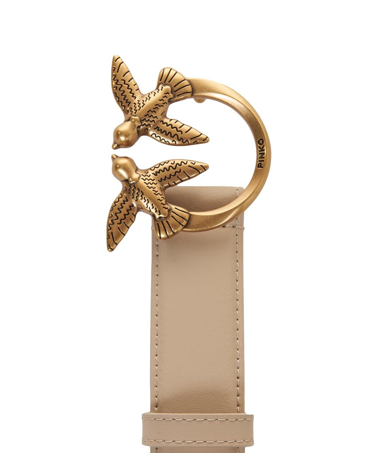 Leather belt 'Love Birds' Product Image