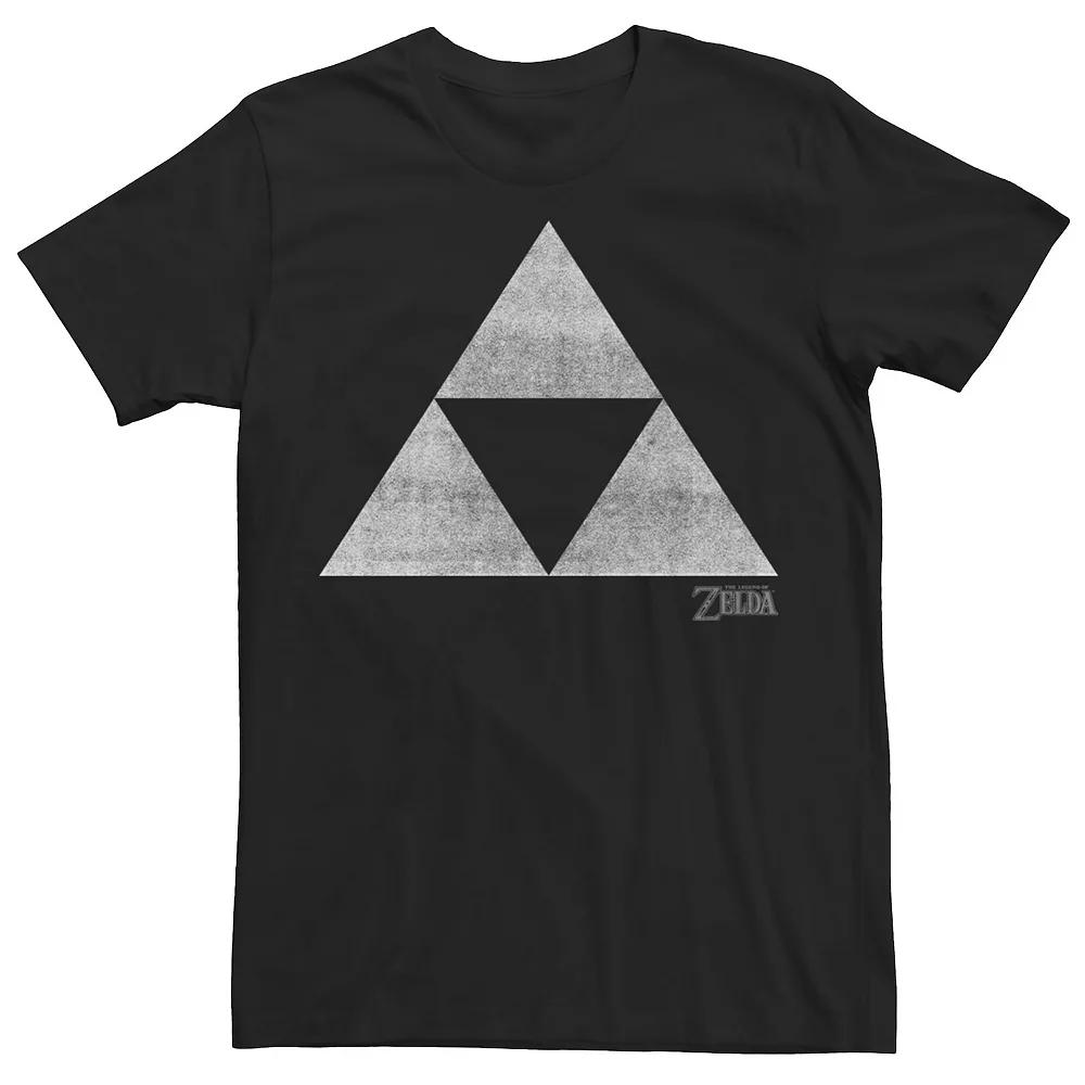 Men's Nintendo Zelda The Legendary Iconic Triforce Logo Tee,  Product Image