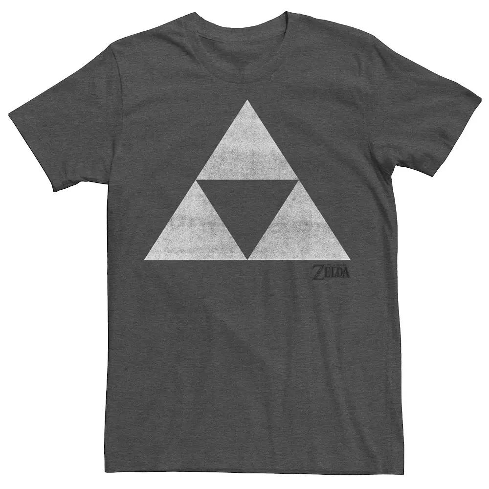 Men's Nintendo Zelda The Legendary Iconic Triforce Logo Tee,  Product Image