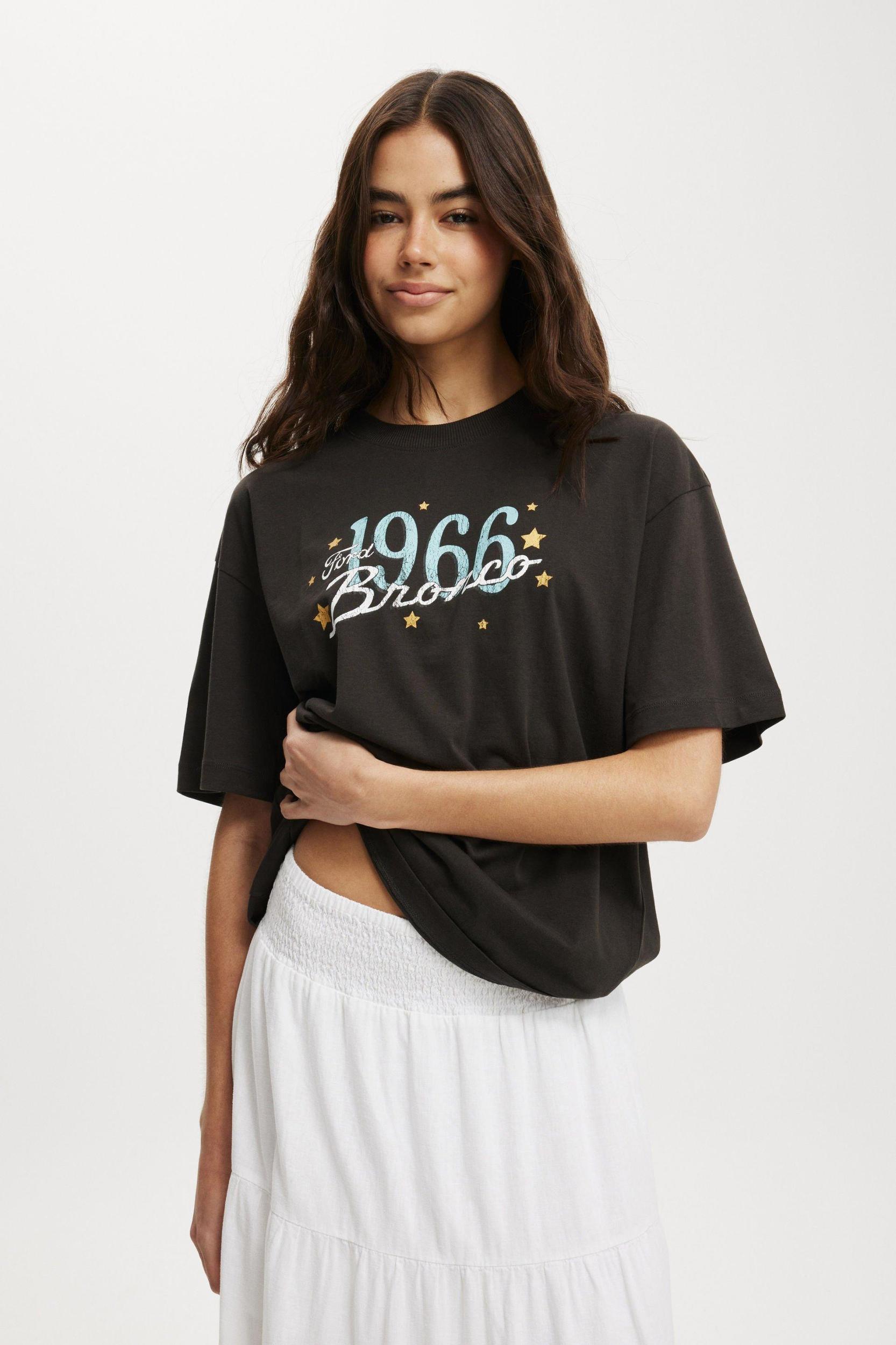 Cotton On Women - Ford Bronco Boxy Graphic Tee Product Image
