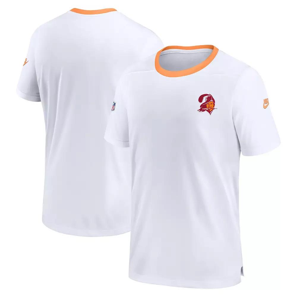 Men's Nike  White Tampa Bay Buccaneers Throwback Coach Performance T-Shirt, Size: XL Product Image