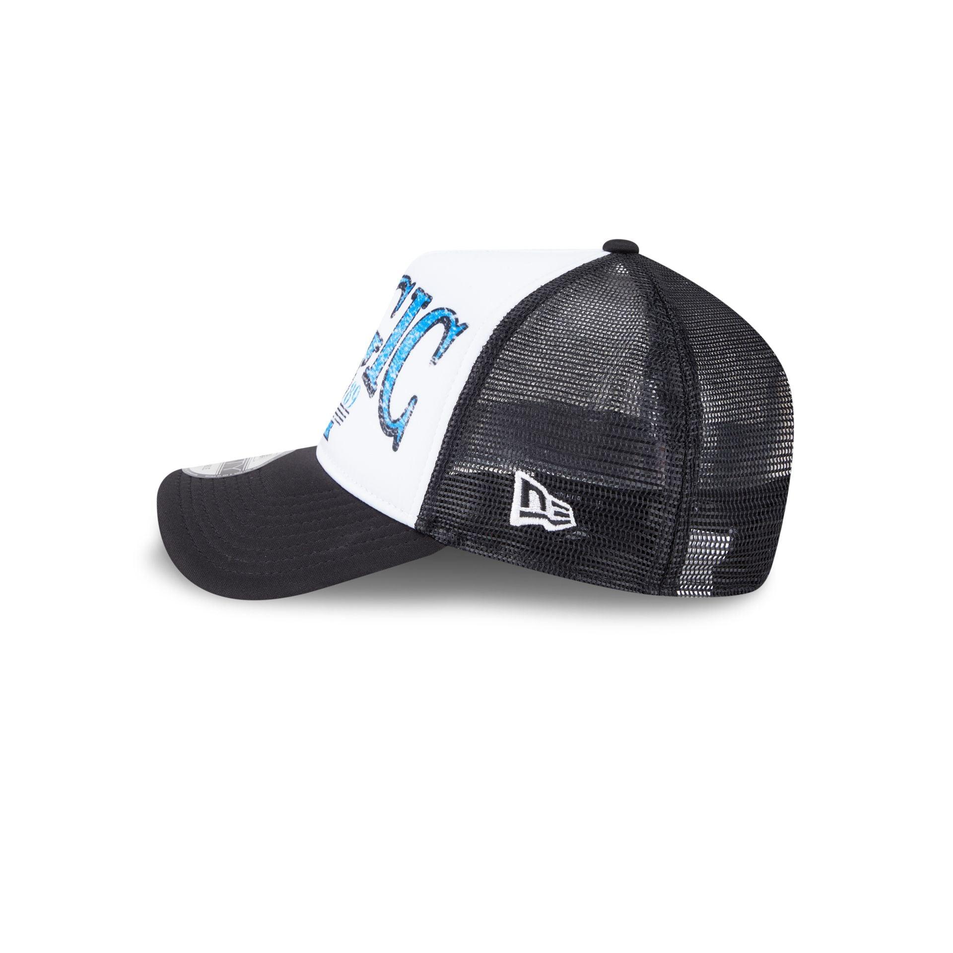 Orlando Magic Distressed 9FORTY A-Frame Trucker Hat Male Product Image