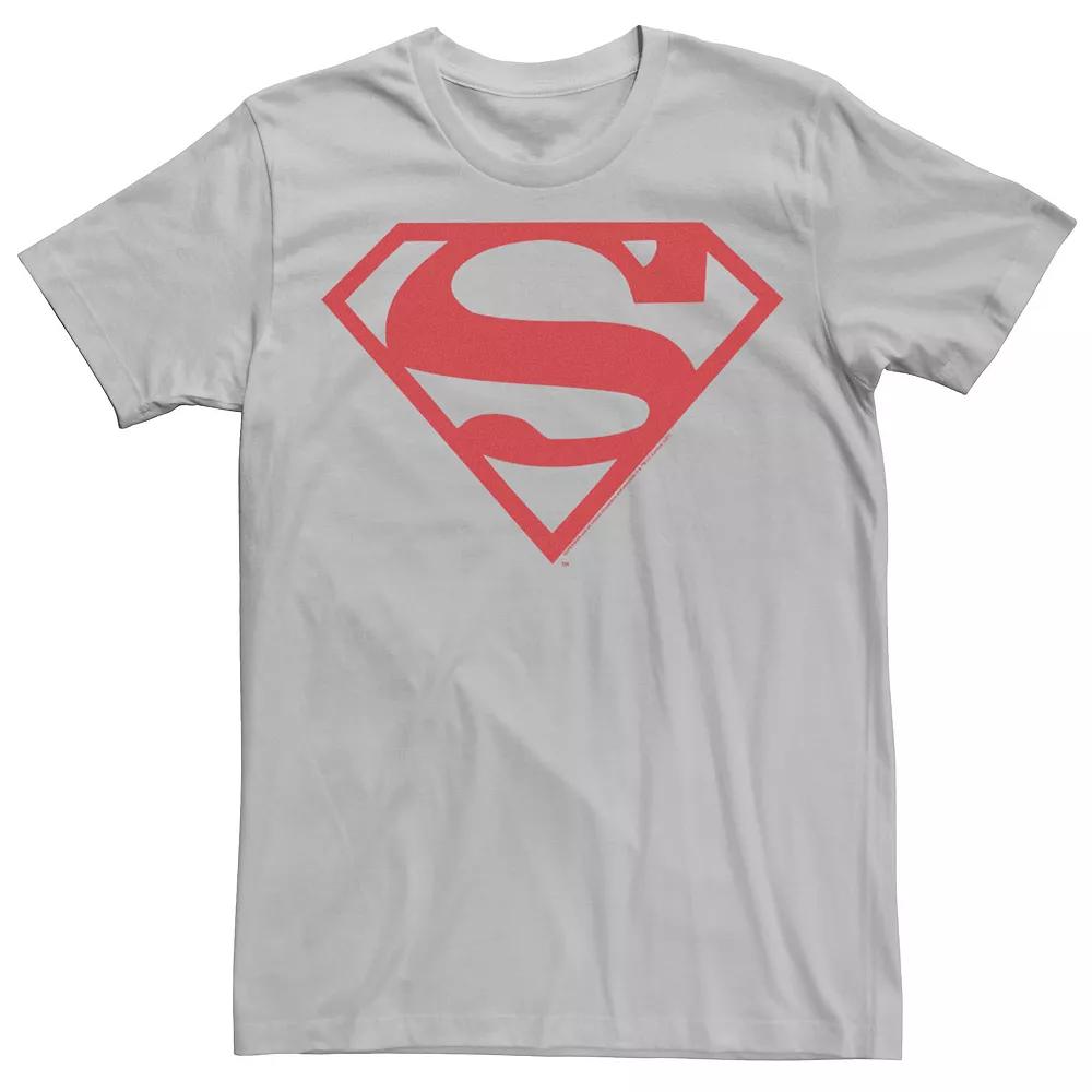 Men's Superman Red Hue Chest Logo Tee,  Product Image