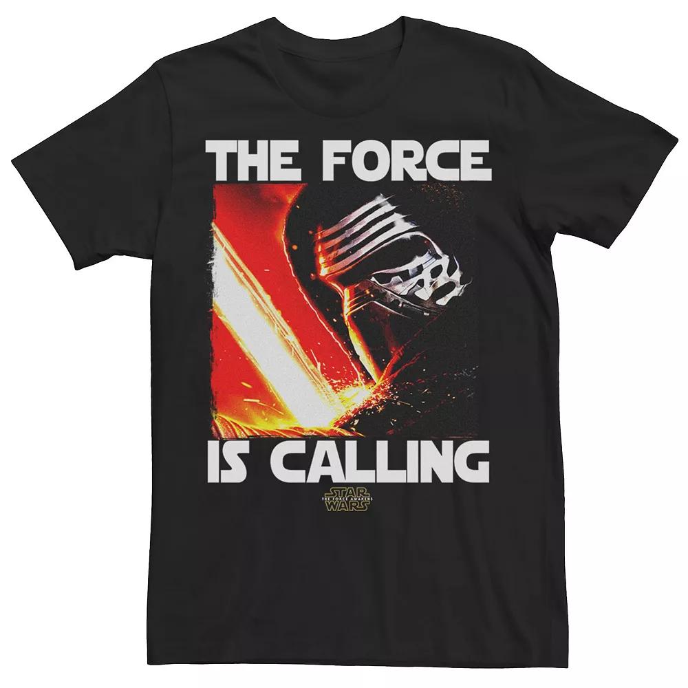 Men's Star Wars The Force Awakens Kylo Ren The Force Is Calling Tee,  Product Image