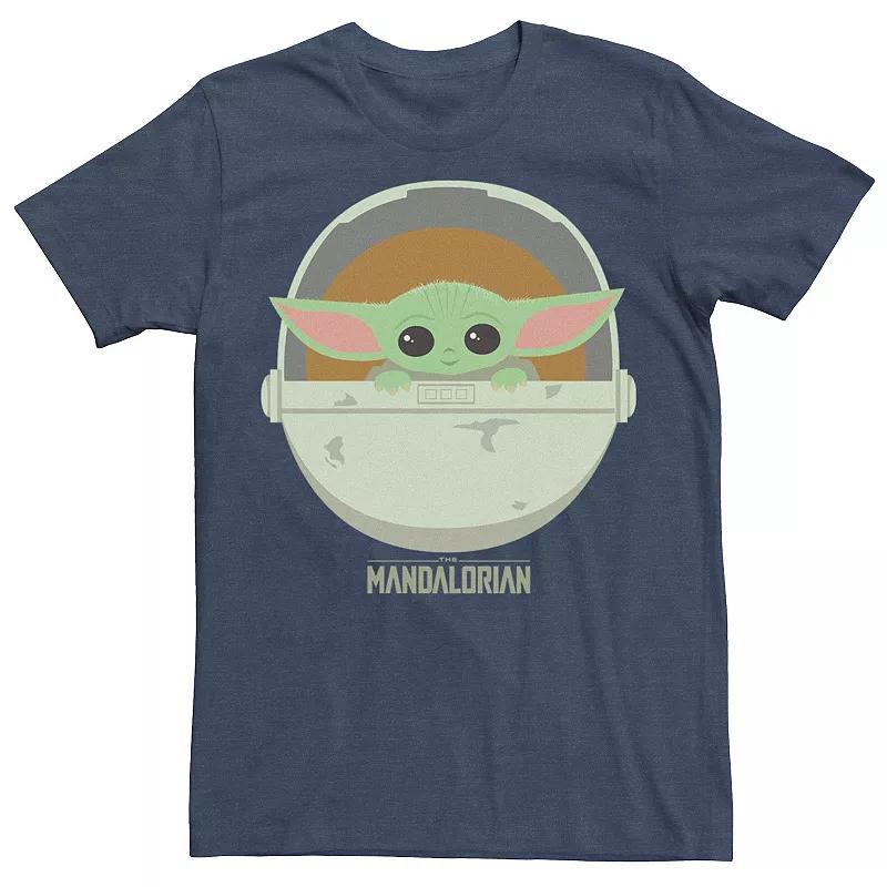 Men's Star Wars The Mandalorian The Child Bassinet Portrait Tee,  Product Image