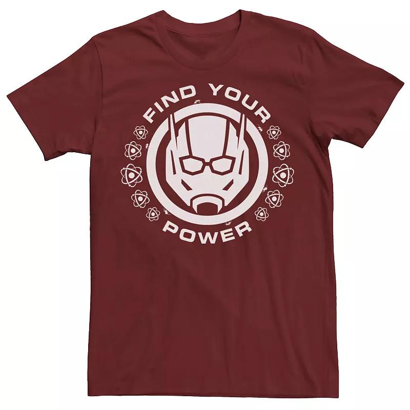 Men's Marvel Ant-Man Find Your Power Red Logo Tee,  Product Image