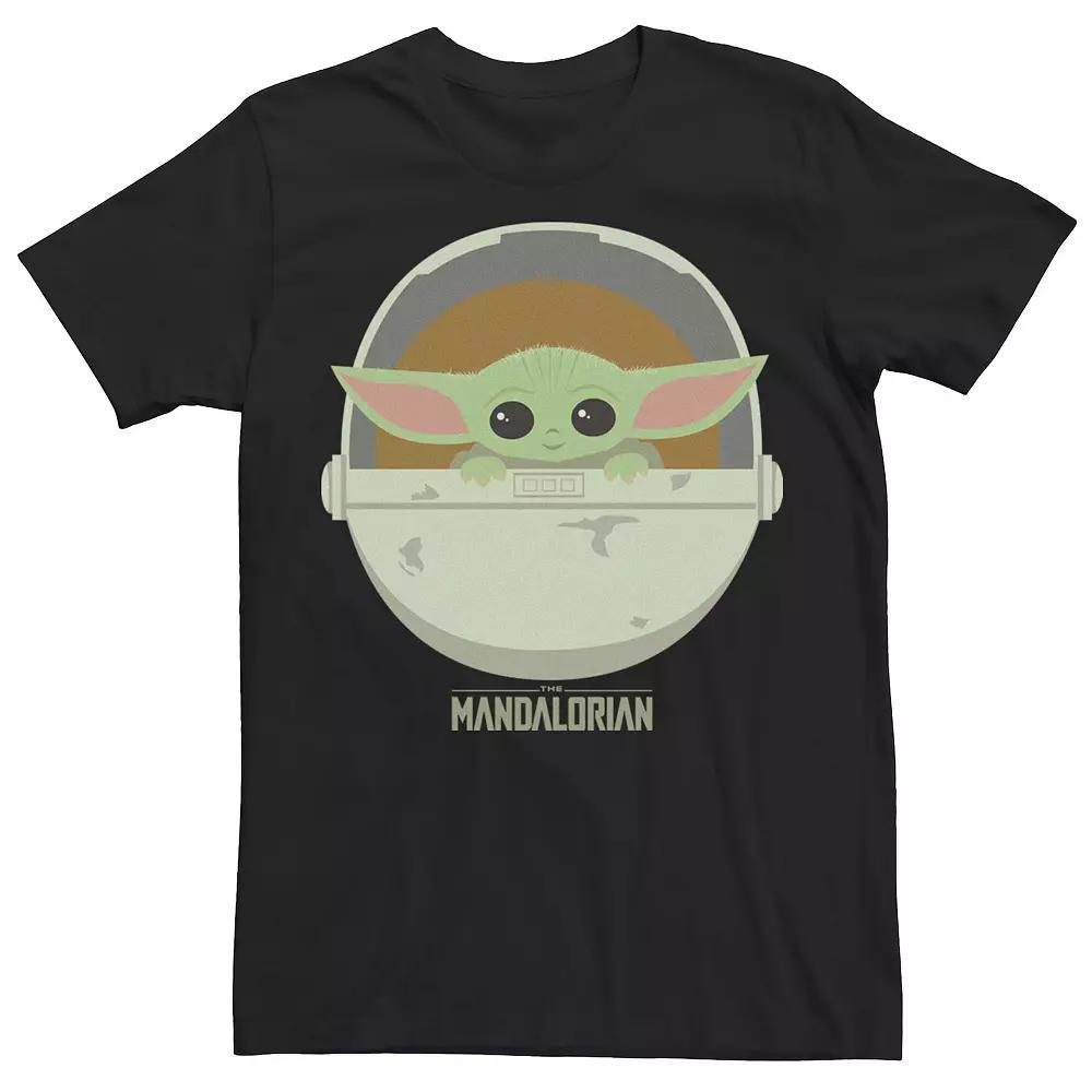 Men's Star Wars The Mandalorian The Child Bassinet Portrait Tee,  Product Image