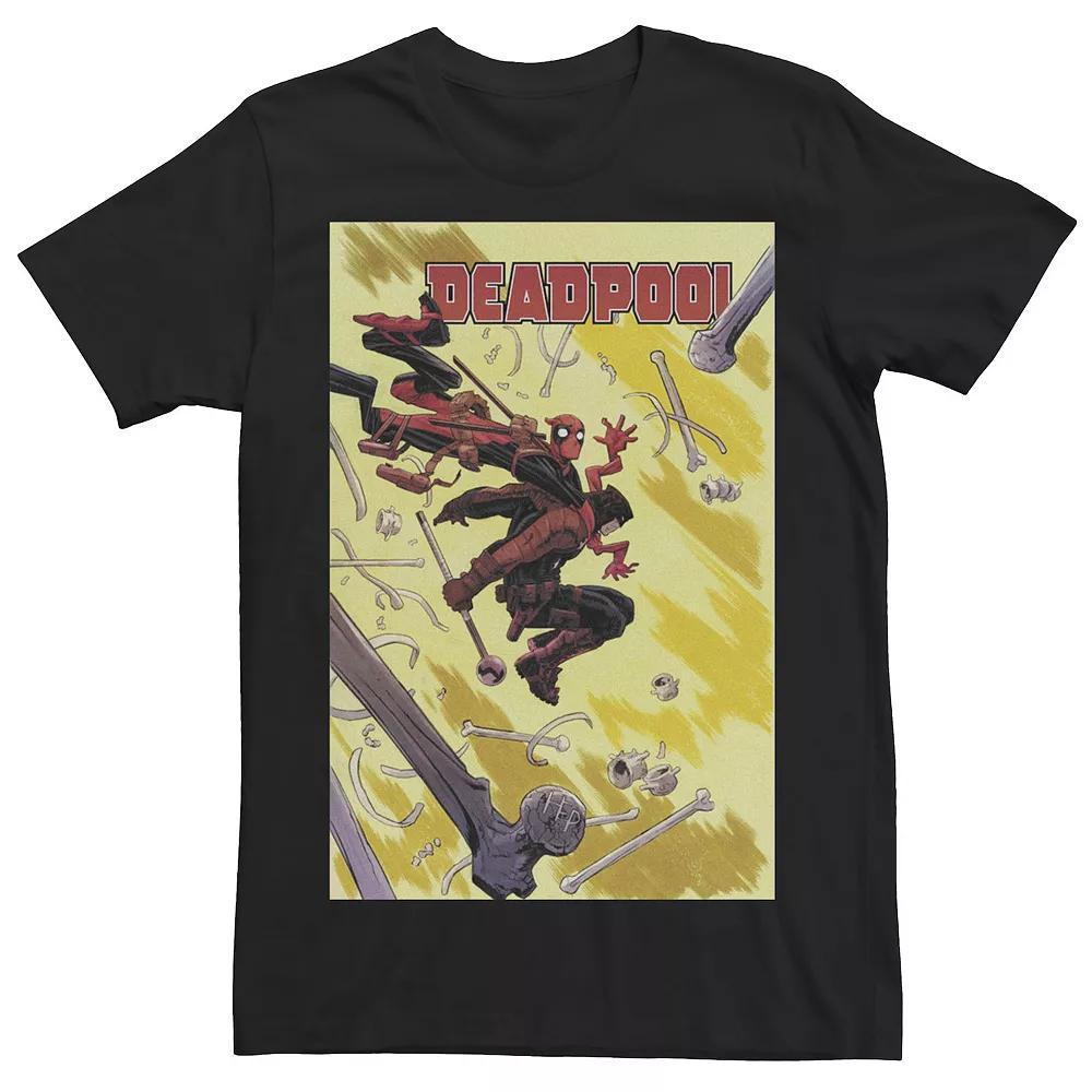 Men's Marvel Deadpool Comic Book Cover Tee,  Product Image