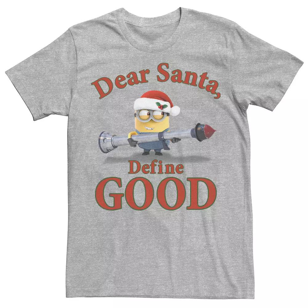 Men's Despicable Me Minions Dear Santa Define Good Tee,  Product Image