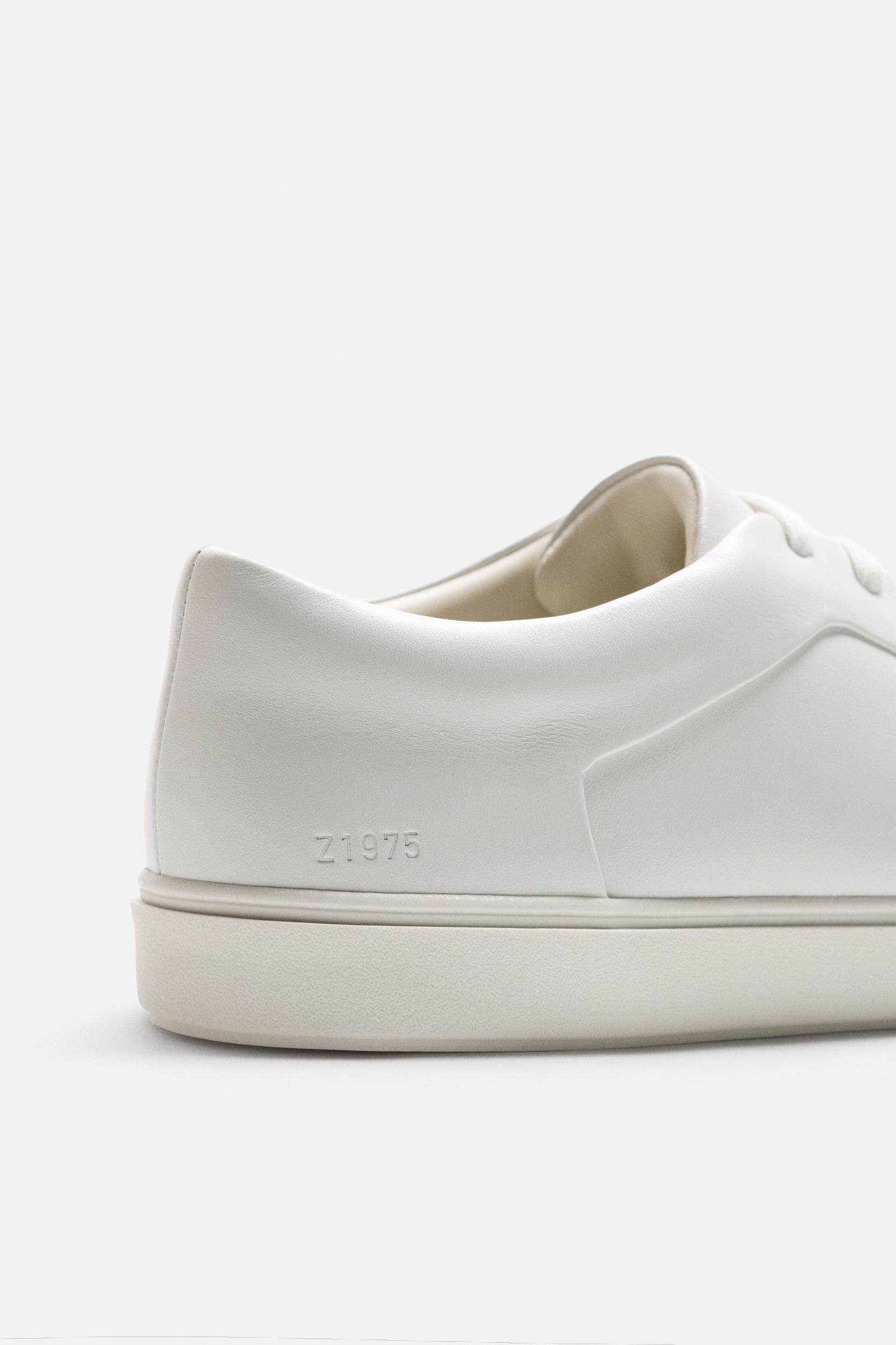 LEATHER SNEAKERS Product Image