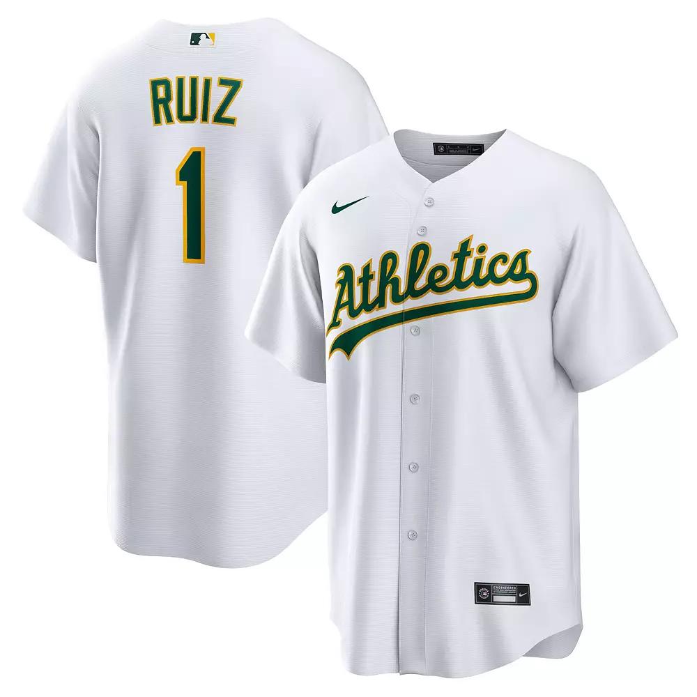 Esteury Ruiz Athletics Nike Mens MLB Replica Jersey | T770FZWHFZ7-0Z9 Product Image