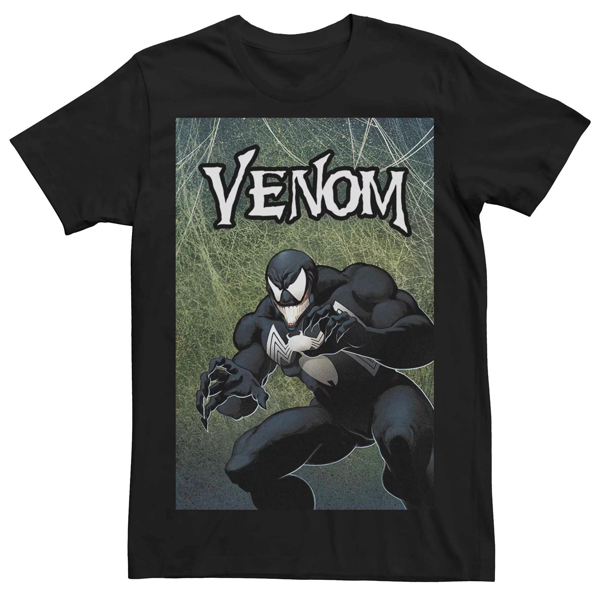 Men's Marvel Venom Sneaky Cover Poster Tee,  Product Image