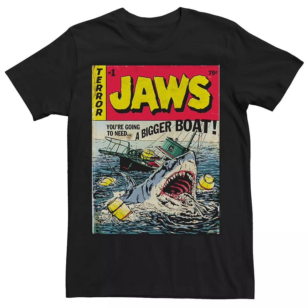 Men's Jaws Quint's Vintage Comic Cover Tee,  Product Image