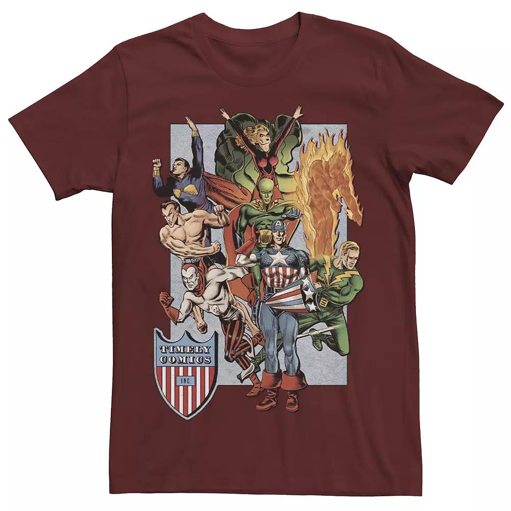 Men's Marvel FOOM Timely Comics Inc. Tee,  Product Image