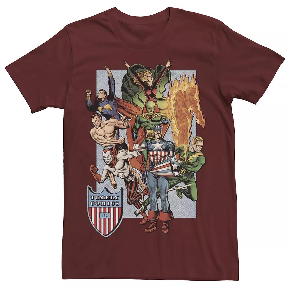 Men's Marvel FOOM Timely Comics Inc. Tee,  Product Image