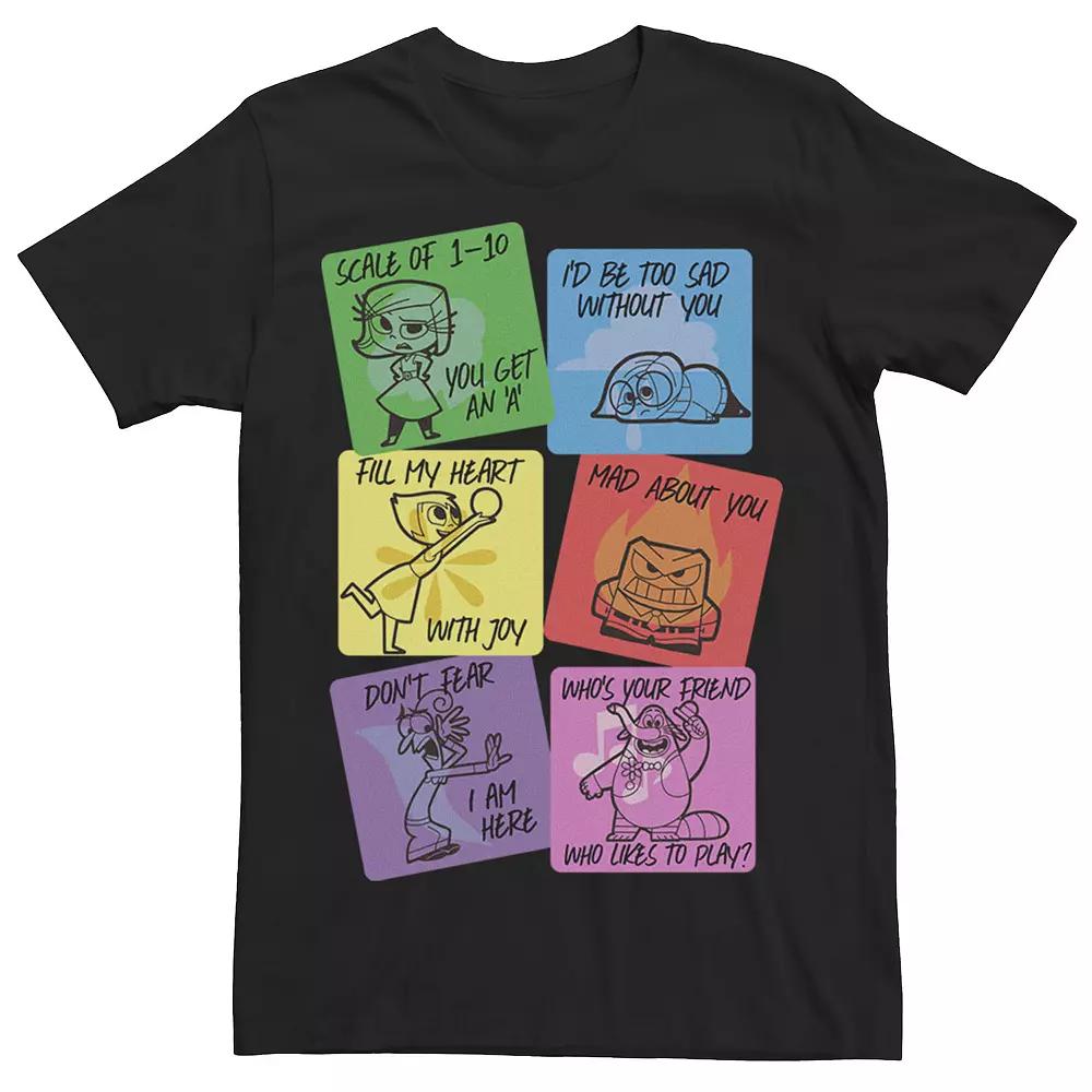 Disney / Pixar's Inside Out Men's Valentine's Cards Tee,  Product Image