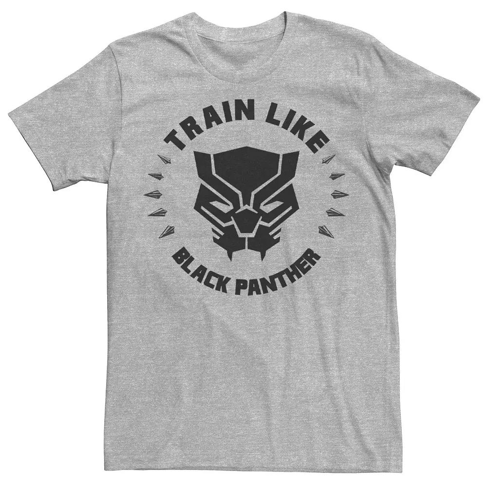 Men's Marvel Train Like Black Panther Emblem Graphic Tee,  Product Image
