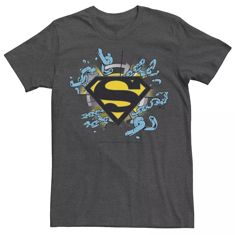 Men's DC Comics Superman Chain Link Logo Tee,  Product Image