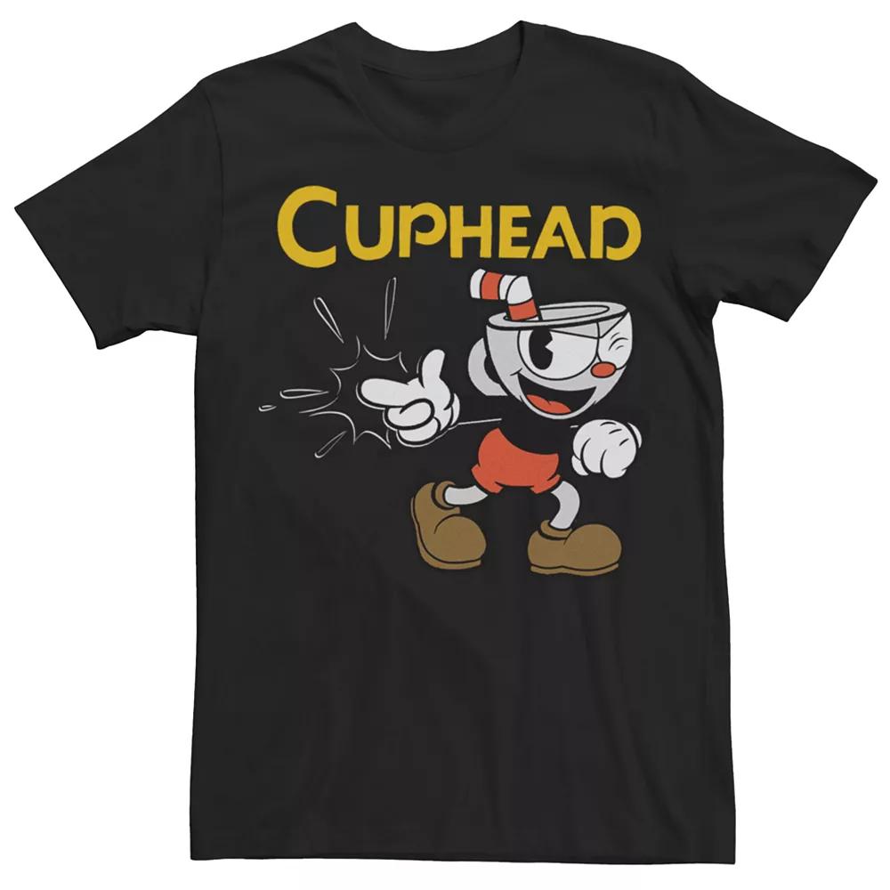 Men's Cuphead Gotcha Logo Tee,  Product Image