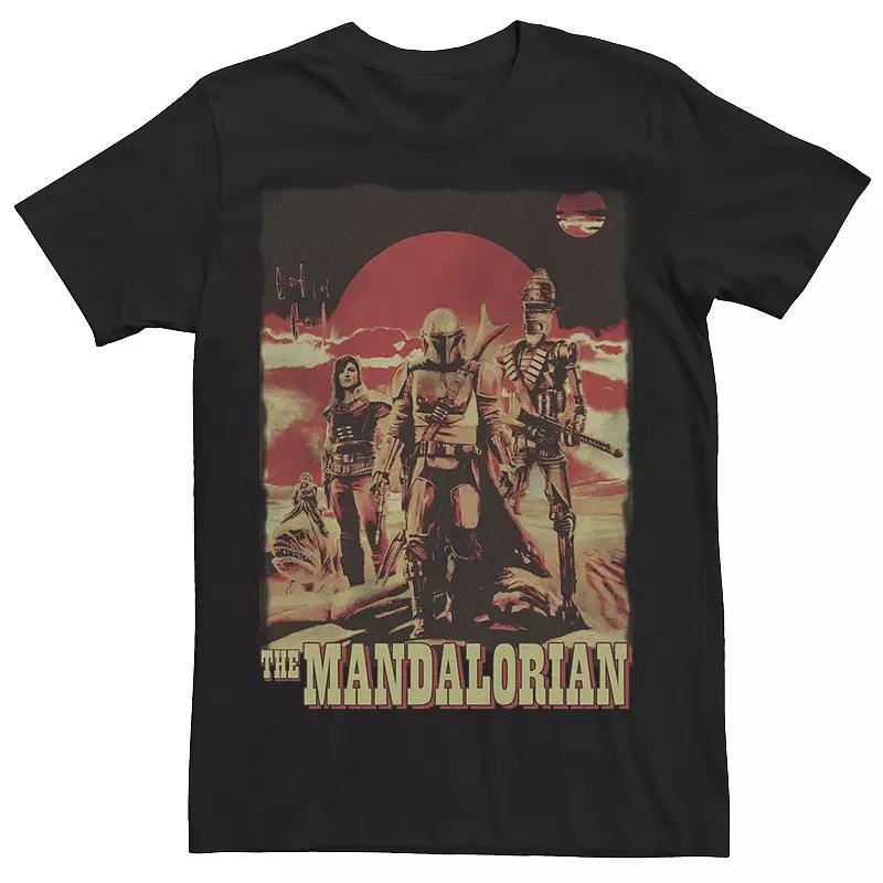Men's Star Wars The Mandalorian Space Cowboy & Friends Graphic Tee,  Product Image