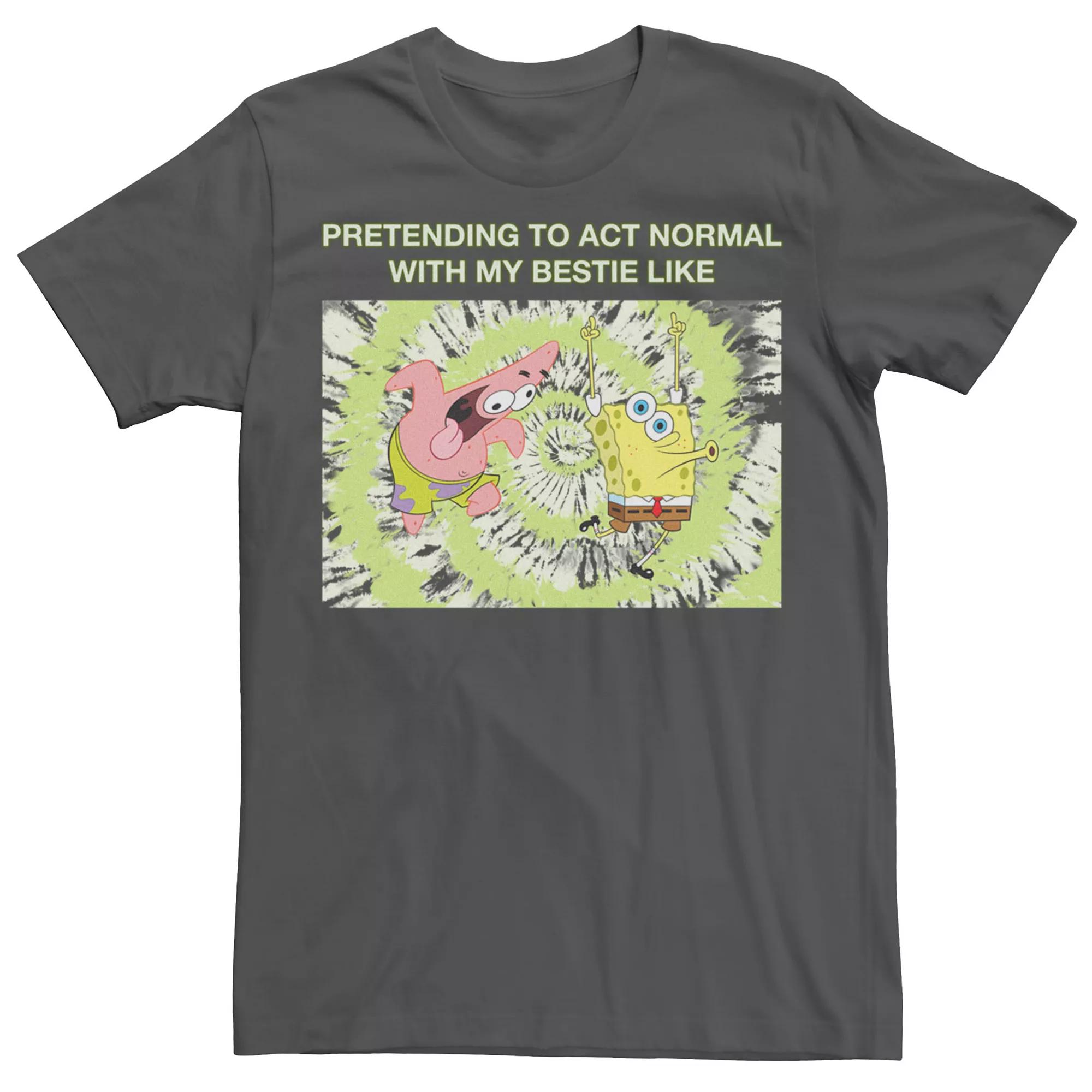 Men's Spongebob Squarepants Patrick Bestie Tee,  Product Image
