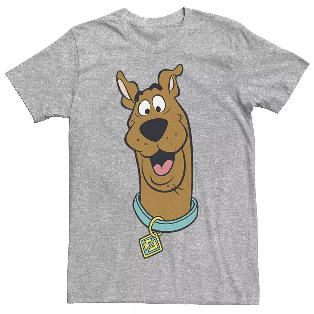 Men's Scooby-Doo Big Face Tee, Size: XXL, Athletic Grey Product Image