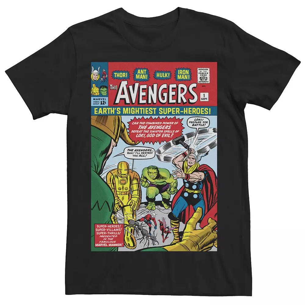 Men's Marvel The Avengers First Issue Comic Tee,  Product Image
