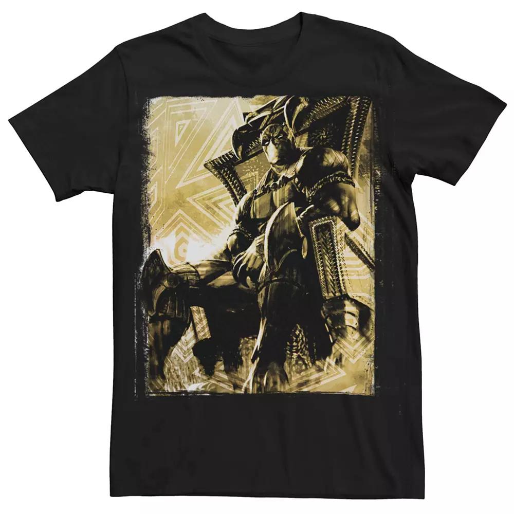 Men's Marvel Black Panther Throne Room Tee,  Product Image