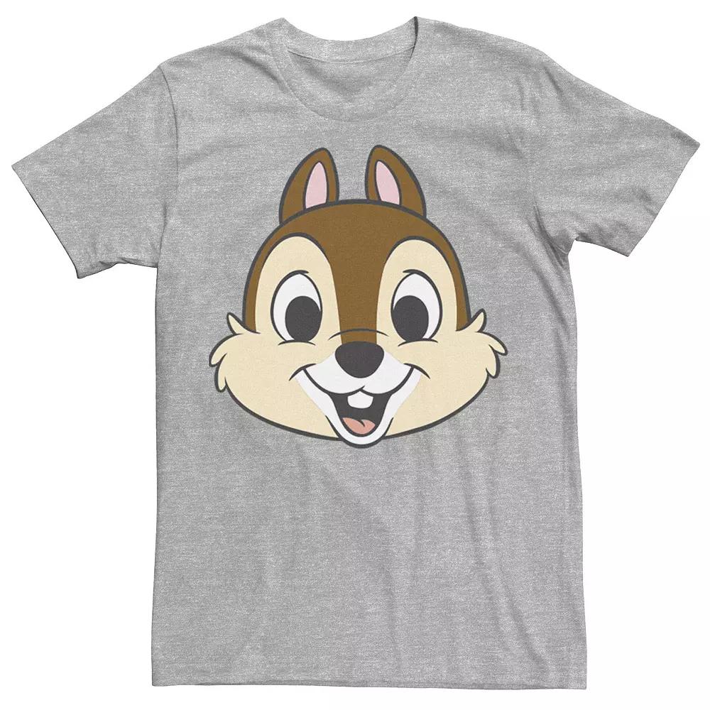 Disney's Chip And Dale Chip With Transparent Cheeks Men's Tee,  Product Image