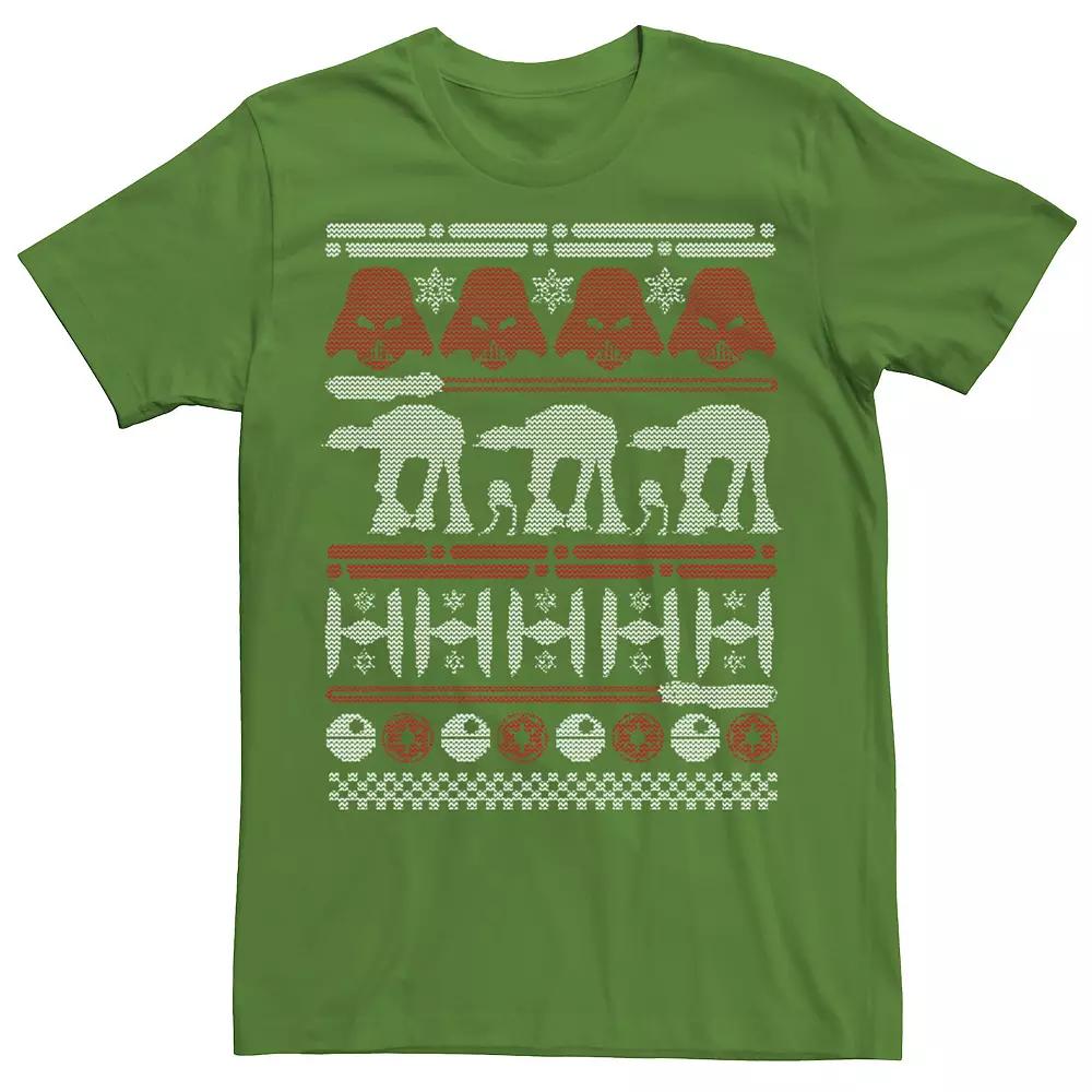 Men's Star Wars Battle Of Hoth Ugly Christmas Sweater Tee,  Product Image