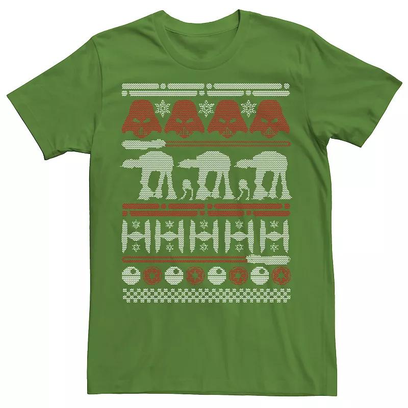 Men's Star Wars Battle Of Hoth Ugly Christmas Sweater Tee,  Product Image