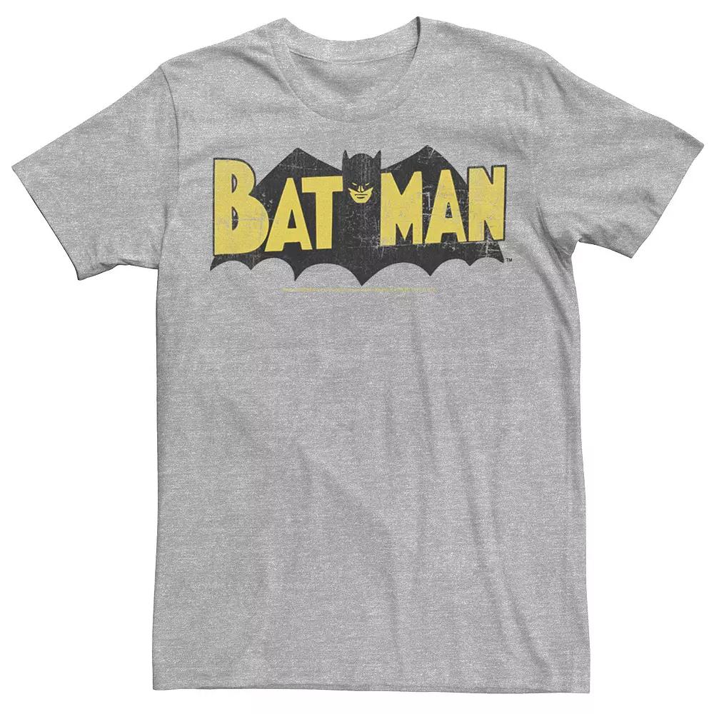 Men's DC Comics Batman Large Block Text Logo Tee,  Product Image
