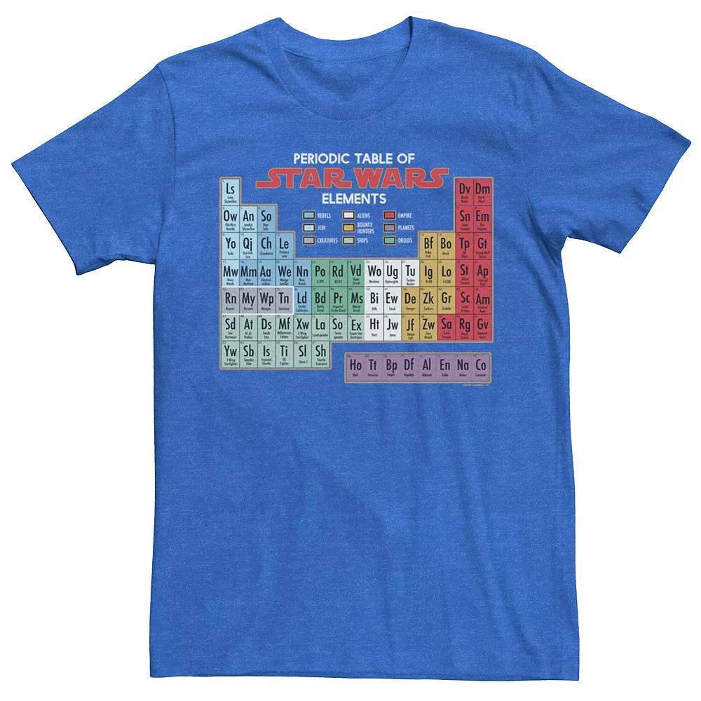 Men's Star Wars Periodic Table Of Characters Tee,  Product Image