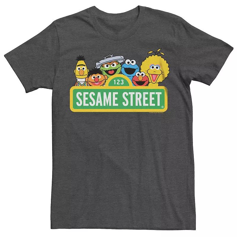 Men's Sesame Street Peak Logo Tee,  Product Image