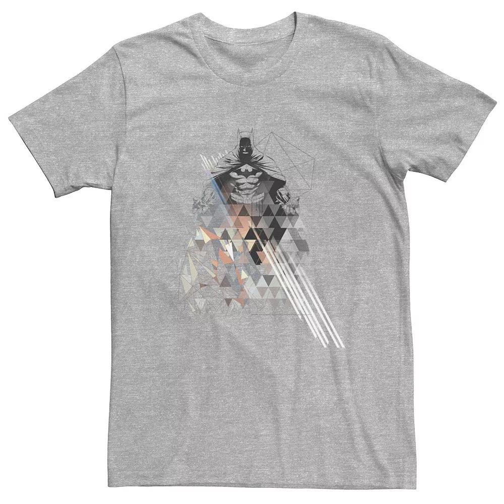 Big & Tall DC Comics Batman Geometric Pose Poster Tee, Men's,  Product Image