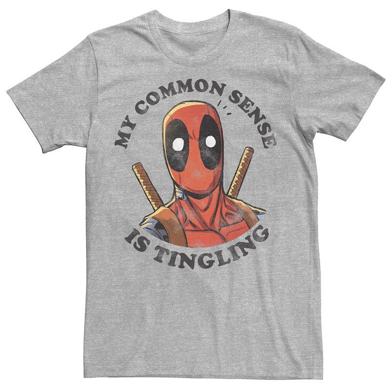 Men's Marvel Comics Deadpool My Common Sense Is Tingling Tee,  Product Image
