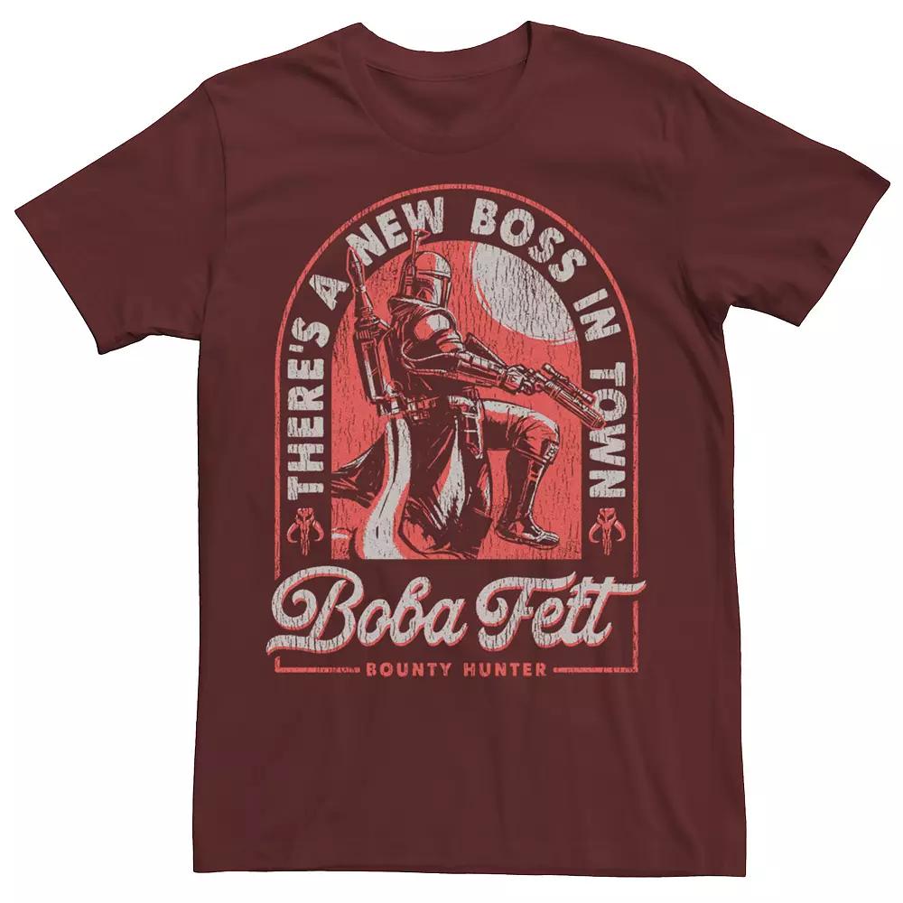 Men's Star Wars Boba Fett There's A New Boss Product Image