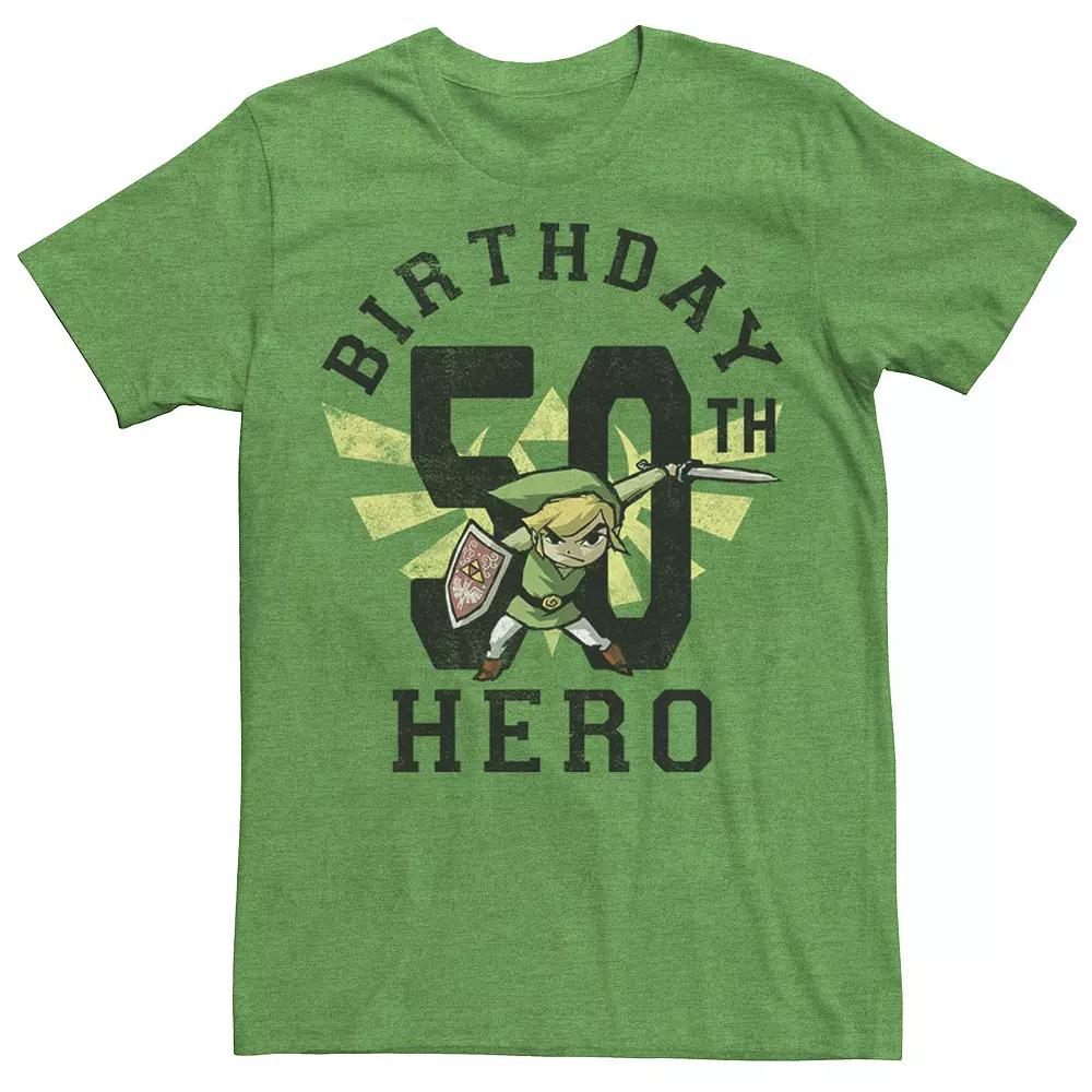 Men's Nintendo Link Birthday 50 Graphic Tee,  Product Image