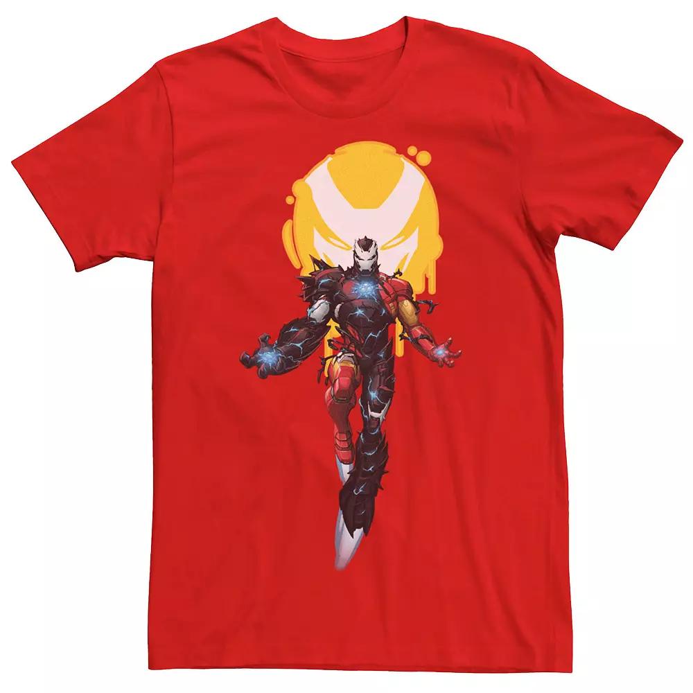 Big & Tall Marvel Spider-Man Homecoming Iron Man Out Of The Box Tee, Men's,  Product Image