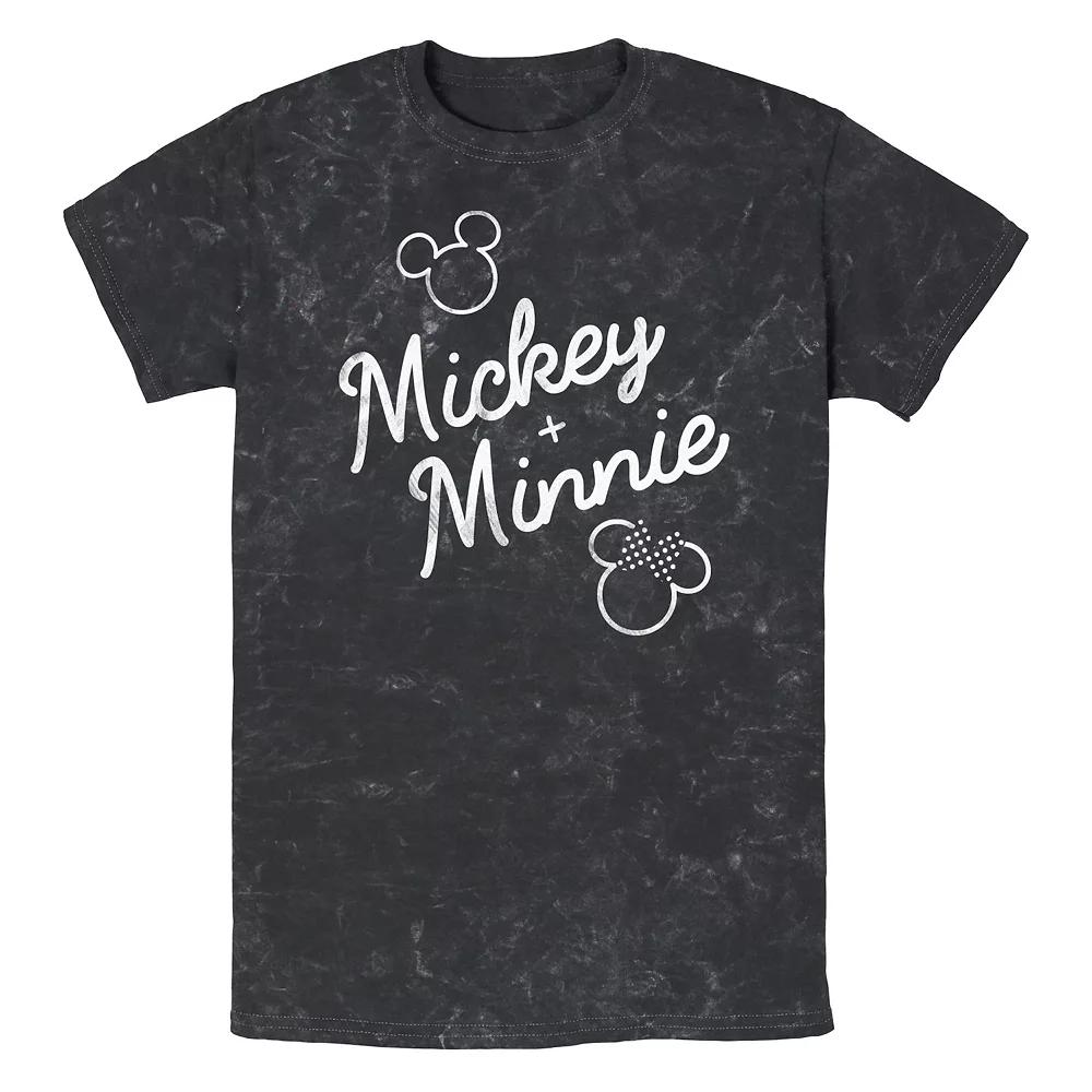 Disney's Mickey Mouse Plus Minnie Mouse Men's Graphic Tee,  Product Image